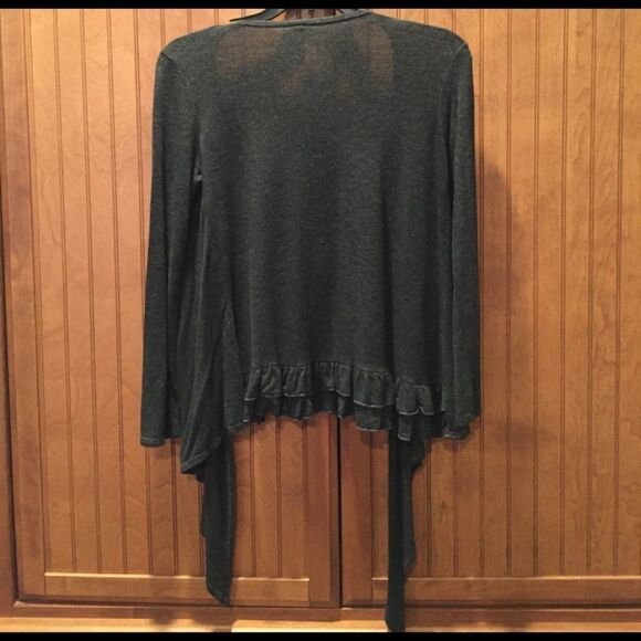 Full Tilt Grey cardigan M - Picture 4 of 6